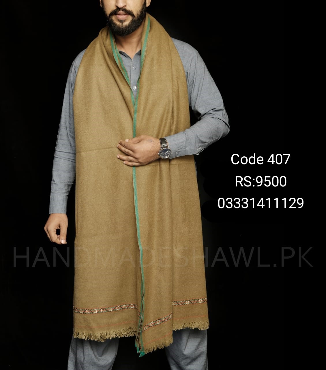 Pashmina shawl For Men 407